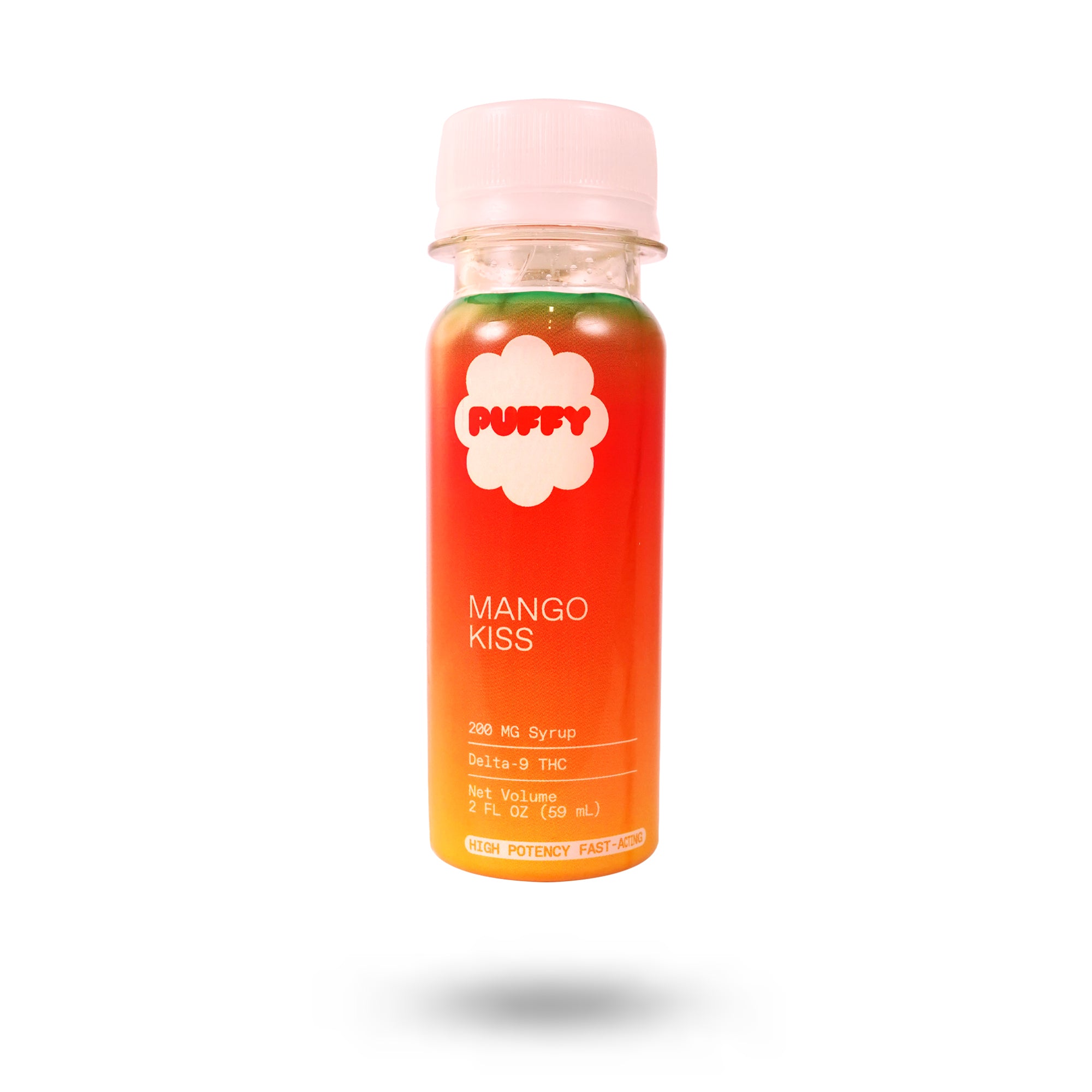 Puffy Delta-9 Syrup is hemp-derived and extra potent. Try our delicious Mango Kiss flavor. Effects are fast-acting and long-lasting.