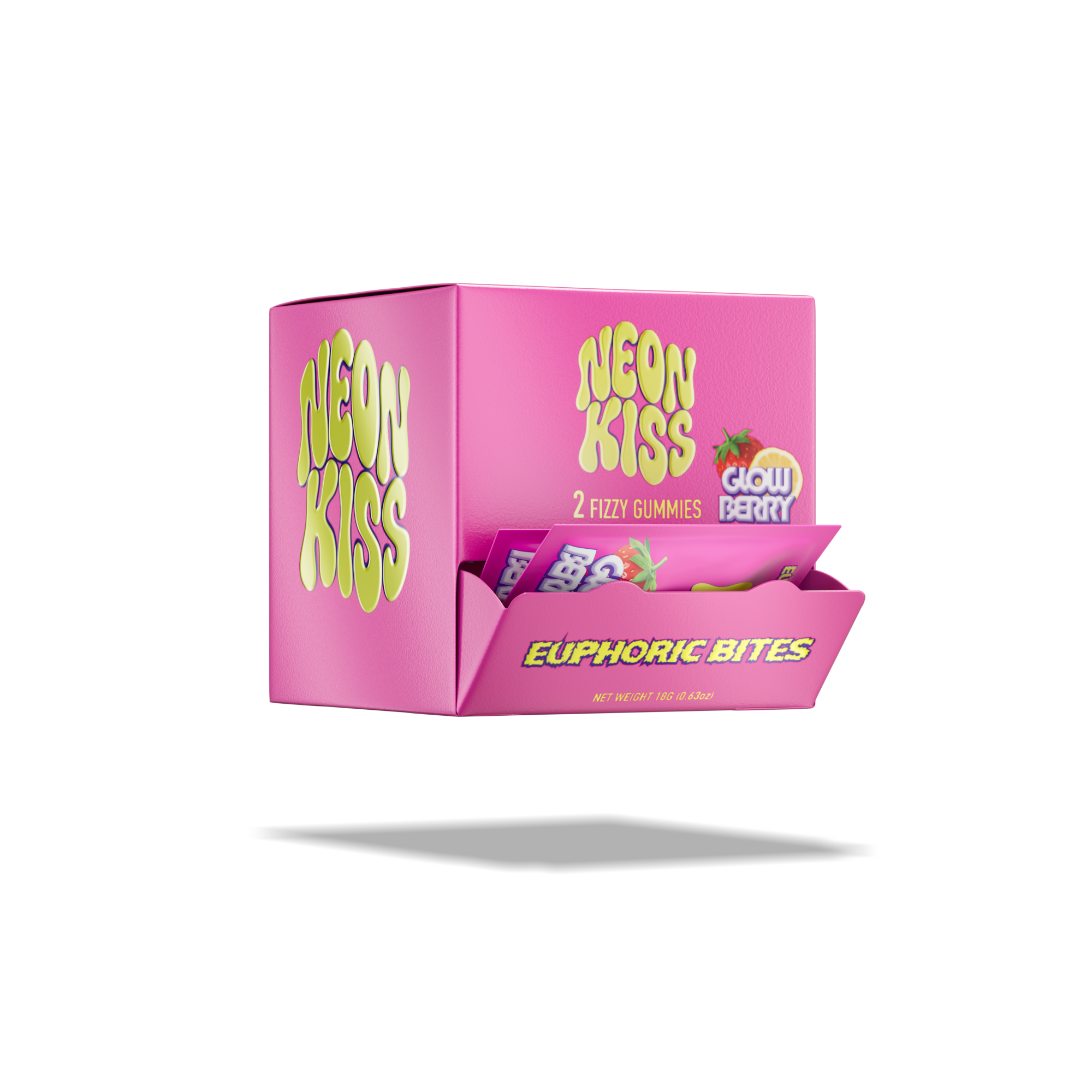 Neon Kiss euphoric gummies are fizzy biscuits—a legal nootropic candy delivering a warm, love-filled body high for 4–6 hours. Flavors: Hyperberry, Glow Berry, Cloud Pop. MDMA-free, cannabinoid-free, legal in all 50 states.
