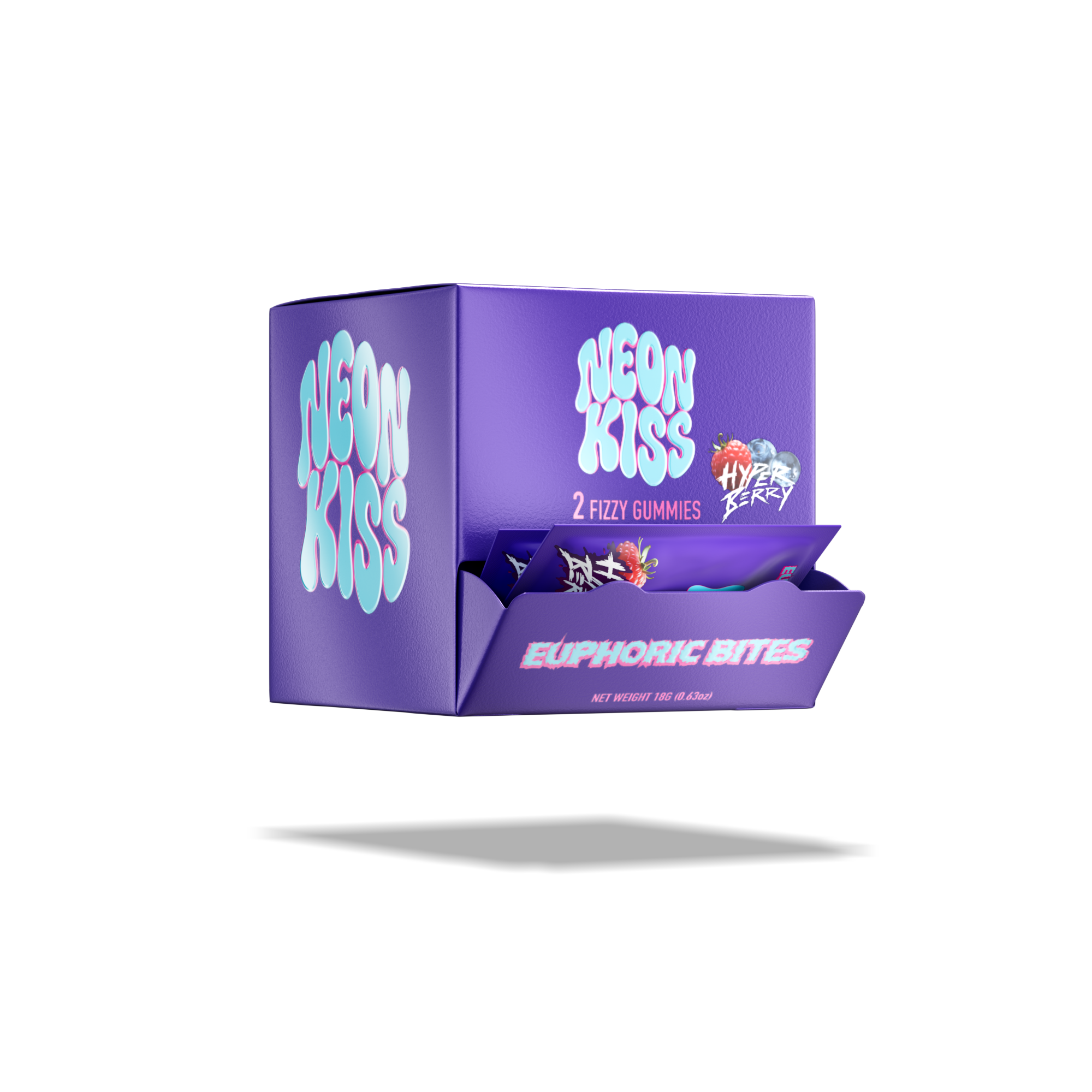 Neon Kiss euphoric gummies are fizzy biscuits—a legal nootropic candy delivering a warm, love-filled body high for 4–6 hours. Flavors: Hyperberry, Glow Berry, Cloud Pop. MDMA-free, cannabinoid-free, legal in all 50 states.
