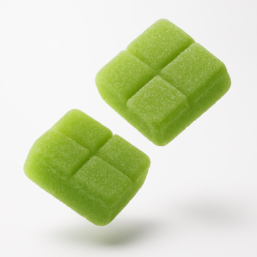 Sour Diesel Apple Natural Resin THC Gummies (Sativa) | PUFFY