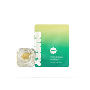 PUFFY THCa concentrate Garlic Juice is a 70% indica/30% sativa hybrid made by crossing GMO and Papaya strains. True to its name, it has a savory garlic flavor with notes of peppery sage and pine. The aroma is bold and pungent, featuring garlic with hints of spicy diesel and earthy pepper that get stronger with each puff.