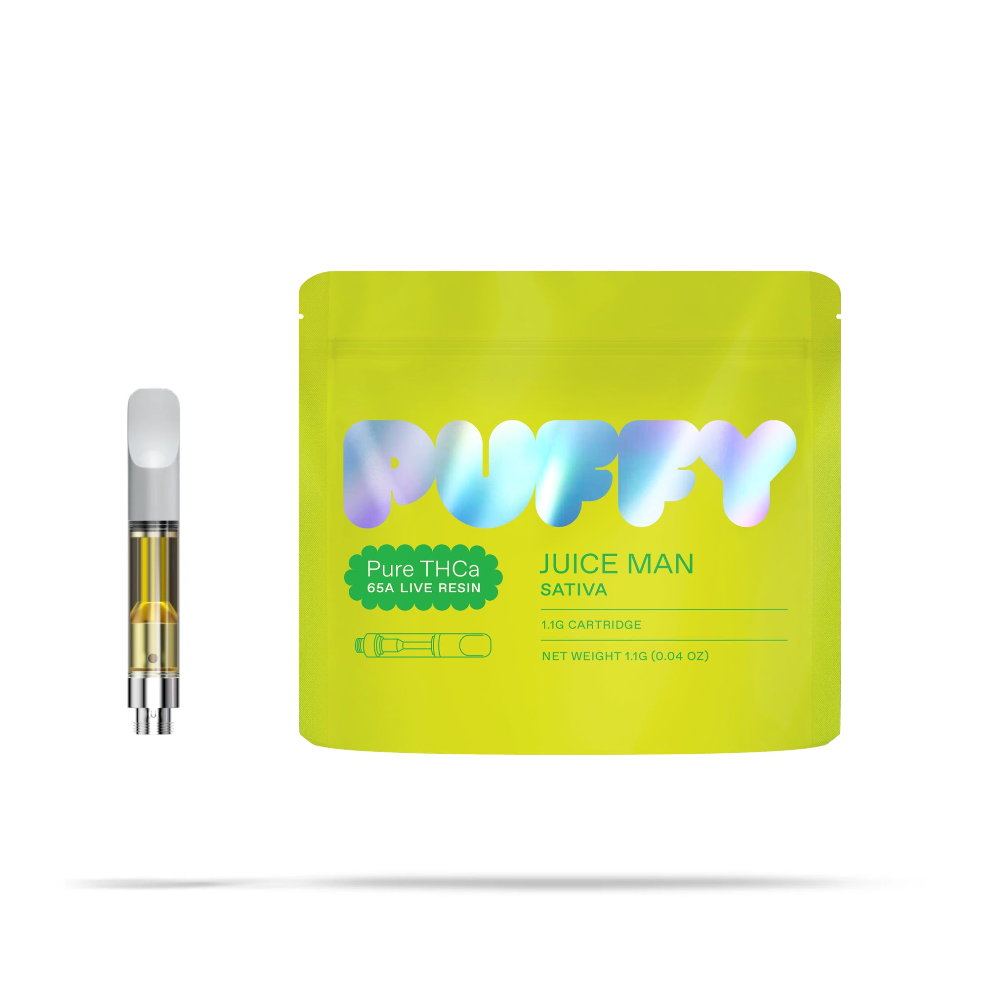 Puffy Juice Man 65A is a sativa-dominant THCa live resin bursting with vibrant citrus and juicy fruity notes, delivering a refreshing and invigorating experience that awakens the senses. Consumers often report uplifting and euphoric effects that boost mood, spark creativity, enhance focus and motivation, while gently promoting mild relaxation throughout the body.