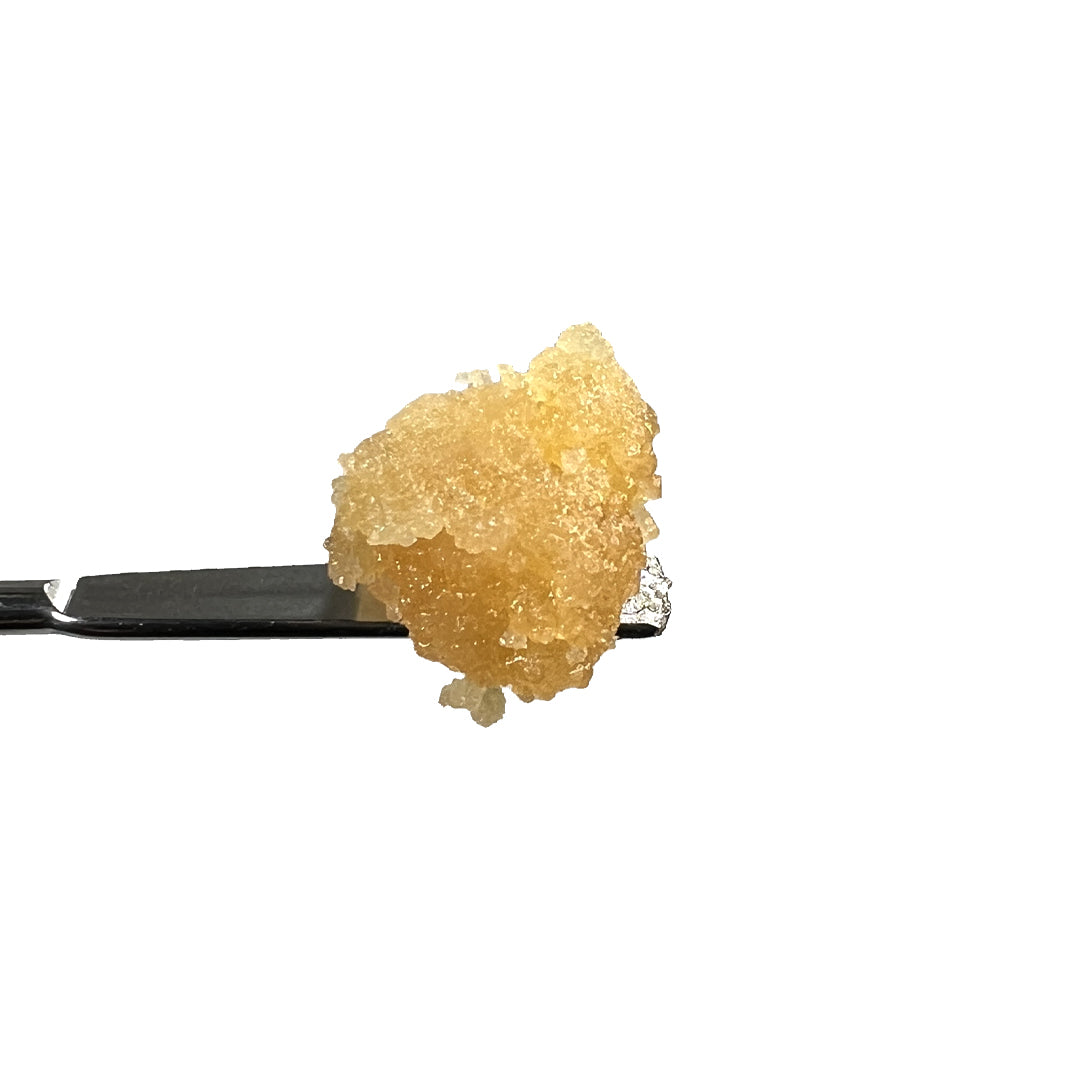 PUFFY THCa Crumble Spree D Crumble: Extract crumble using butane or liquefied petroleum gas. This type of concentrate is extremely potent, and the crumb-like consistency makes it easy to dose.