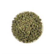 PUFFY 24K Gold is an indica-dominant hybrid THCa strain formulated through the selective pairing of Kosher Kush and Tangie. The aroma features a vibrant blend of zesty grapefruit, sweet bubble gum, and rich fruity notes. Visually, dense forest green buds with purple hues and fiery orange pistils are coated in sticky trichomes. Consumers often report a euphoric and uplifting cerebral buzz that enhances mood and creativity before easing into a gentle, soothing body relaxation, potentially helping to ease stre