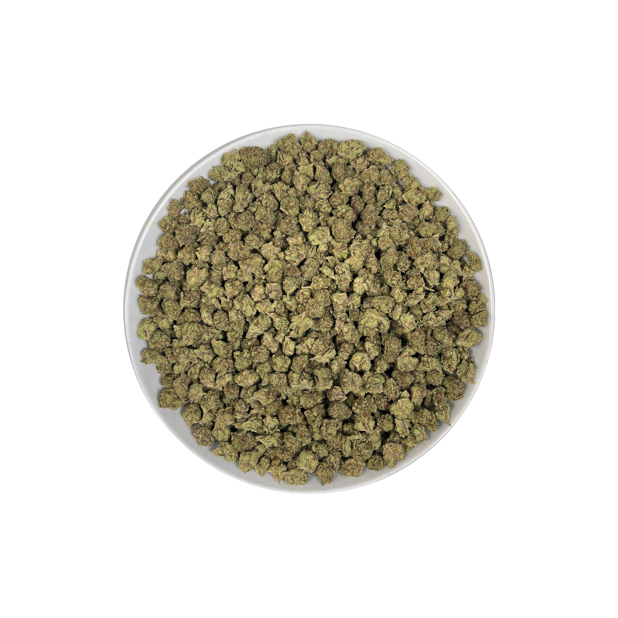 PUFFY Air Gelato 23 (smalls) is a balanced hybrid THCa strain, crafted from the legendary cross of Air Jordan OG and Gelato. The aroma is gassy, with sweet undertones and a fresh hint of pine, creating a bold and inviting scent profile. Visually, dense deep green buds with purple hues and fiery orange pistils are coated in sticky trichomes. Consumers often report an uplifting and euphoric mental head‑high, accompanied by gentle physical relaxation, improved mood, and potential relief from anxiety, stress, i