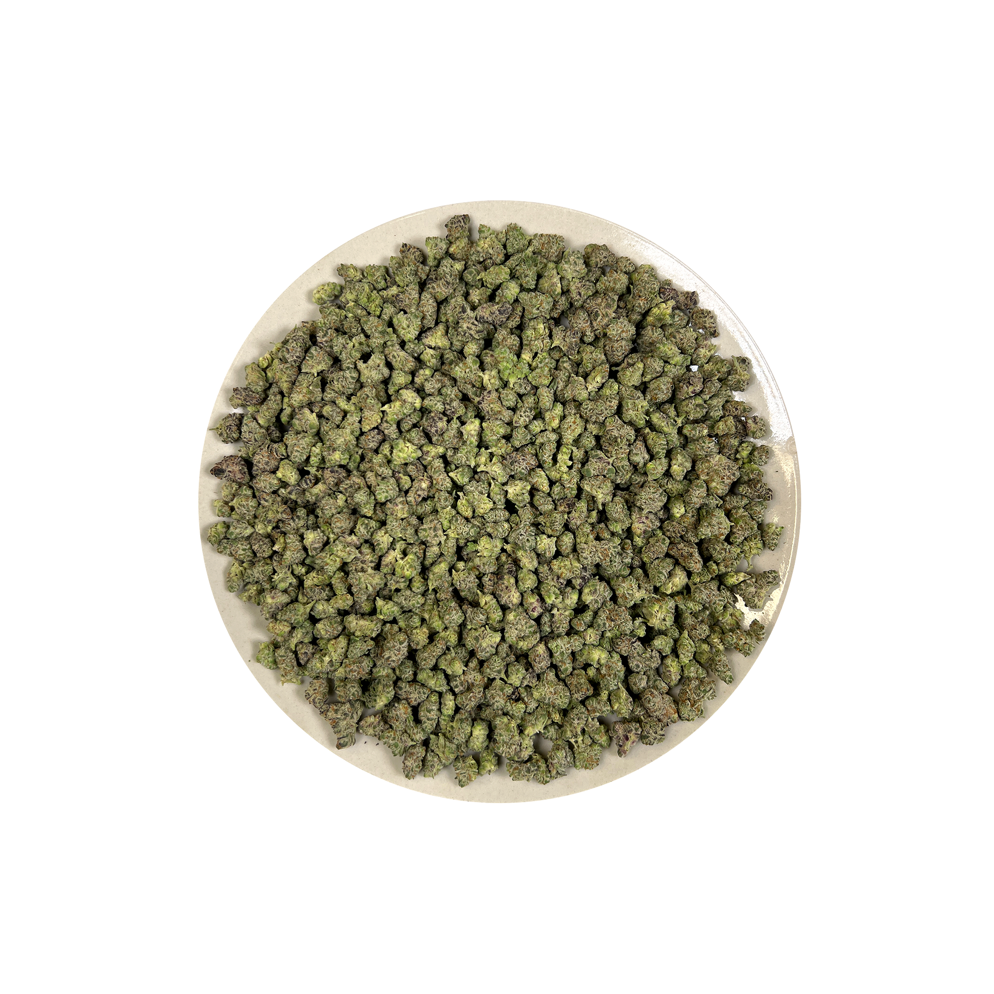 PUFFY Alaskan Ice (smalls) is a sativa-dominant hybrid THCa strain born from the legendary pairing of White Widow and Haze. The aroma features a refreshing blend of sweet melon, earthy pine, and subtle spicy notes. Visually, dense forest green buds with purple hues and fiery orange pistils are coated in sticky trichomes. Consumers often report experiencing a euphoric and uplifted state accompanied by enhanced creativity, energetic motivation, and a focused, clear-minded experience. 