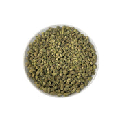 PUFFY Alien OG (smalls) is a balanced hybrid THCa strain, spawned from the renowned pairing of Tahoe OG and Alien Kush. The aroma is a vibrant blend of zesty lemon and fresh pine, awakening the senses with a bright, invigorating freshness. Visually, dense green buds with purple hues and fiery orange pistils are coated in sticky trichomes. Consumers often report a fast-onset cerebral high that brings euphoria, uplifted mood, creativity, and focus, followed by soothing body relaxation.