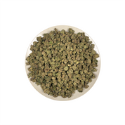 PUFFY Apple Fritter (smalls) is a balanced hybrid THCa strain, born from the flavorful cross of Sour Apple and Animal Cookies. The aroma is a vibrant blend of fruity sweetness and peppery spice, with a smooth pine finish. Visually striking, the dense buds are covered with frosty trichomes, showcasing deep green to purple hues with vibrant orange pistils. Consumers often report a blend of euphoria and relaxation, accompanied by a tingling body buzz, lighthearted giggles, and an overall uplifted mood. 
