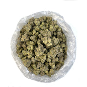 PUFFY Apples and Diamonds is a premium hybrid strain born from the cross of Black Diamond X and Golden Applez. It offers a captivating aroma, a rich blend of diesel and musk layered with subtle floral undertones. The flavor profile is equally refined, featuring sharp notes of cracked black pepper and lemon rind, balanced by hints of dried apple and soft floral accents, all culminating in a smooth, flawless smoke. Visually, the buds are dense and grape-shaped, showcasing a striking neon green color with vibr
