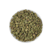 PUFFY Atomic is an indica-dominant hybrid THCa strain created by crossing Chemdawg and OG Kush, then further refined with THC Bomb. The aroma bursts with a sharp, fuel-like intensity, layered with pungent notes and a zesty hint of fresh lime. Visually, the buds are dense and dark forest-green, accented by vibrant orange pistils and a thick coating of glistening trichomes. Consumers often describe an initial wave of uplifting, euphoric cerebral effects that quickly elevate mood and enhance focus, gradually t