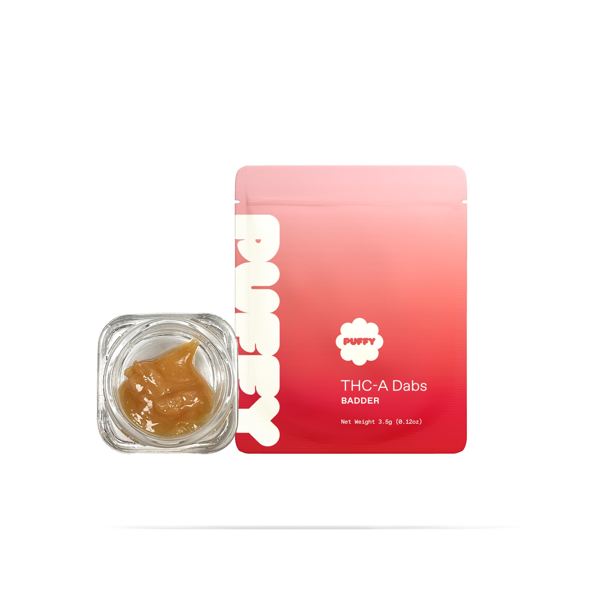 PUFFY THCa Guava Galaxy: The unique whipping technique required to produce badder causes the cannabinoids to crystalize and create a smooth, creamy consistency. This wax is ultra-potent and easy to load onto a dab nail, thanks to its soft and malleable form.