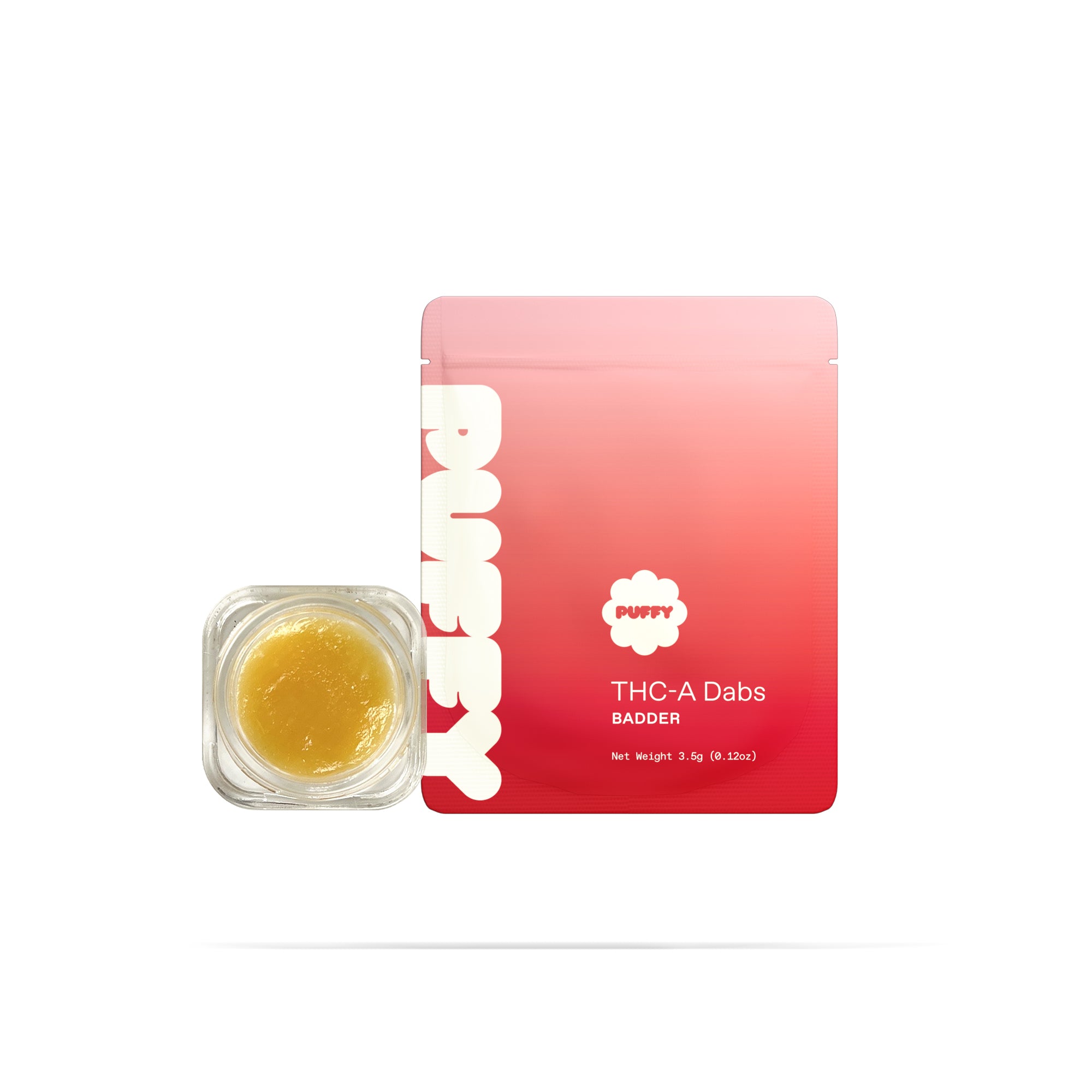 PUFFY THCa Mac 1 Badder: The unique whipping technique required to produce badder causes the cannabinoids to crystalize and create a smooth, creamy consistency. This wax is ultra-potent and easy to load onto a dab nail, thanks to its soft and malleable form.