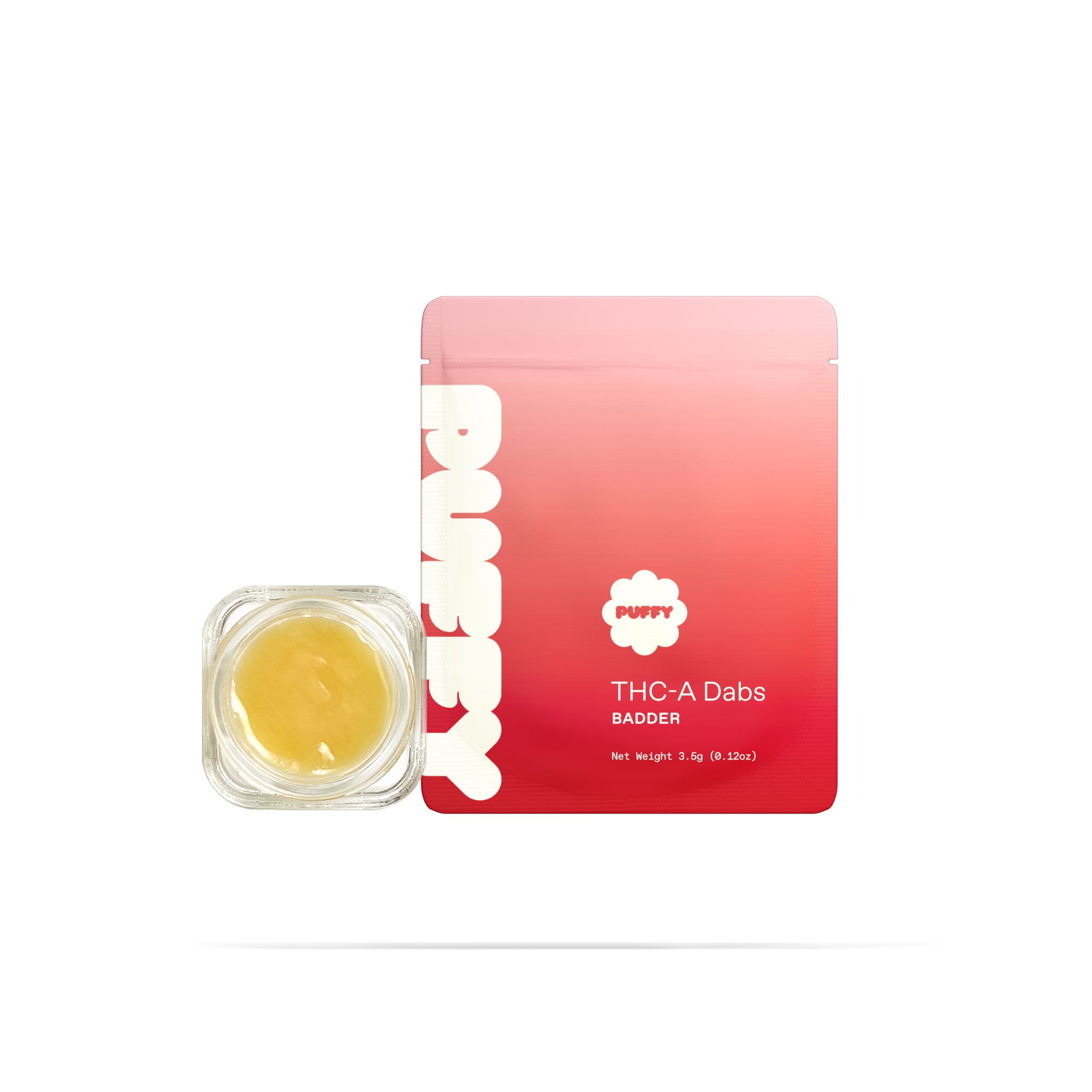 PUFFY THCa Super Runtz Badder: The unique whipping technique required to produce badder causes the cannabinoids to crystalize and create a smooth, creamy consistency. This wax is ultra-potent and easy to load onto a dab nail, thanks to its soft and malleable form.