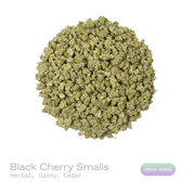 PUFFY Black Cherry (smalls) is an indica hybrid THCa strain derived from a renowned genetic cross of Ken’s OG and Granddaddy Purple. The aroma is a complex blend of herbal freshness layered with gassy, fuel-like sharpness and deep cedar undertones. Visually, dense forest green buds with purple hues and fiery orange pistils are coated in sticky trichomes. Consumers often report an uplifting euphoric experience accompanied by a deep sense of relaxation and a pleasantly positive, easygoing mood. 