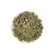 PUFFY Black Mamba is an indica-dominant hybrid THCa strain expertly bred from the powerful pairing of Granddaddy Purple and Black Domina. The aroma opens with sweet, juicy berries, blossoms into delicate floral notes, and finishes with rich, earthy wood undertones. Visually, dense forest green buds with purple hues and fiery orange pistils are coated in sticky trichomes. Consumers often report a euphoric, deeply relaxing experience that melts away tension while encouraging a healthy appetite. 