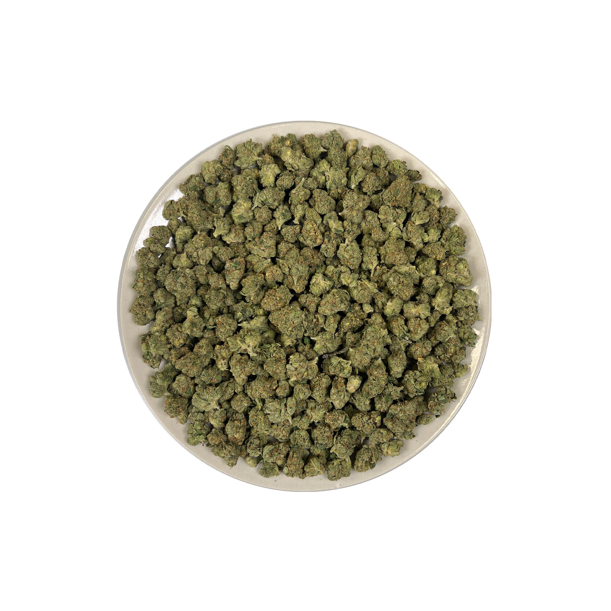PUFFY Black Triangle (smalls) is an indica-dominant hybrid THCa strain emerging from the iconic fusion of Triangle Kush and ’88 G13 Hash Plant. The aroma bursts with gassy, skunky, and pine notes, creating a sharp, earthy fragrance. Visually, dense dark green buds with purple hues and fiery orange pistils are coated in sticky trichomes. Consumers often report feeling euphoric and relaxed, accompanied by a calm mood and a mild mental uplift that gently settles both mind and body.