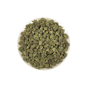 PUFFY Blue Candy is a balanced hybrid THCa strain, crafted from the flavorful union of Blueberry and Cotton Candy Kush. The aroma is intensely gassy and pungent, layered with sharp chemical undertones that create a bold, fuel-forward scent profile. Visually, dense forest green buds with purple hues and fiery orange pistils are coated in sticky trichomes. Consumers often report a euphoric and uplifting cerebral buzz that sparks creativity and conversation, paired with a deeply relaxing and calming body effec