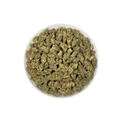 PUFFY Blue Dream is a sativa-dominant hybrid THCa strain born from the legendary cross between Blueberry and Haze. The aroma is a bold and tantalizing blend of gassy undertones, bright tropical fruits, and zesty citrus notes. Visually, dense lush green buds with purple hues and fiery orange pistils are coated in sticky trichomes. Consumers often report a euphoric, uplifting head high that flows into a gentle, motivating body buzz, perfect for clear, creative daytime energy.