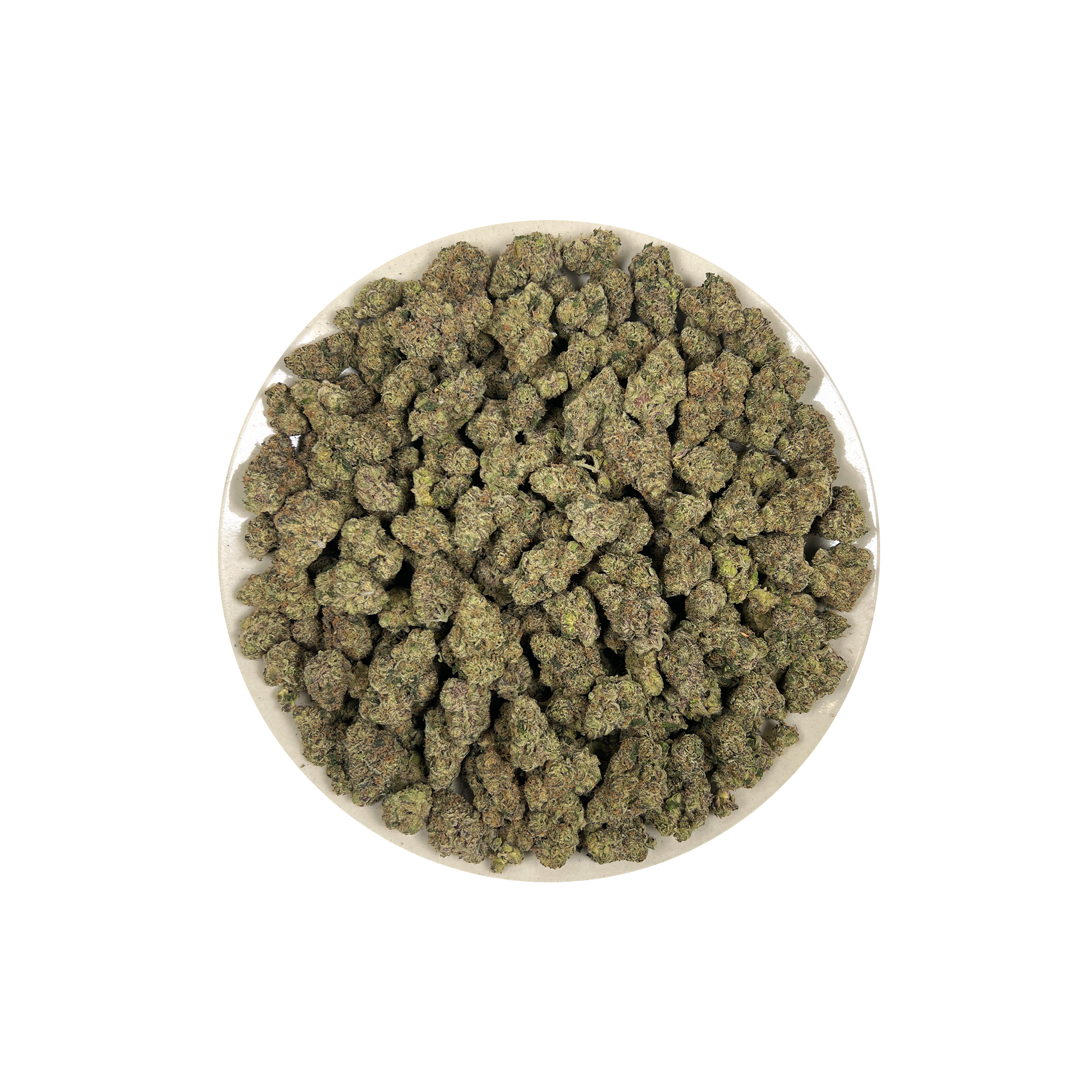 PUFFY Blueberry Caviar is a sativa-dominant hybrid THCa strain, meticulously developed through the cross of Grape Gas and Lantz. The aroma blends sweet, ripe blueberries with creamy, tangy cheese notes and a sharp, savory onion funk for a rich, complex profile. Visually, dense forest green buds with purple hues and fiery orange pistils are coated in sticky trichomes. Consumers often report an uplifting euphoric effect with a strong cerebral mood boost, enhanced creativity and focus, and mild body relaxation