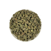 PUFFY Cadillac Rainbow is a balanced hybrid THCa strain expertly crafted from a potent cross between Pure Michigan and Runtz. The aroma opens with pungent onion notes, complemented by bold fuel undertones and a rich, earthy woodiness. Visually, dense forest green buds with purple hues and fiery orange pistils are coated in sticky trichomes. Consumers often report an elevated sense of euphoria and uplifting clarity, complemented by a refined wave of relaxation that leaves them feeling balanced, serene, and d