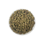 PUFFY Candy Cane is an indica-dominant hybrid THCa strain, crafted from the legendary trio of Mango, White Widow and AK-47. The aroma bursts with bright, fruity notes, complemented by refreshing hints of mint and a lingering sweet finish. Visually, dense buds showcase vibrant bright green and deep purple hues, adorned with fiery orange pistils and a sparkling layer of frosty trichomes. Consumers often report a euphoric mental high that elevates mood, gentle body relaxation that eases tension and mild discom