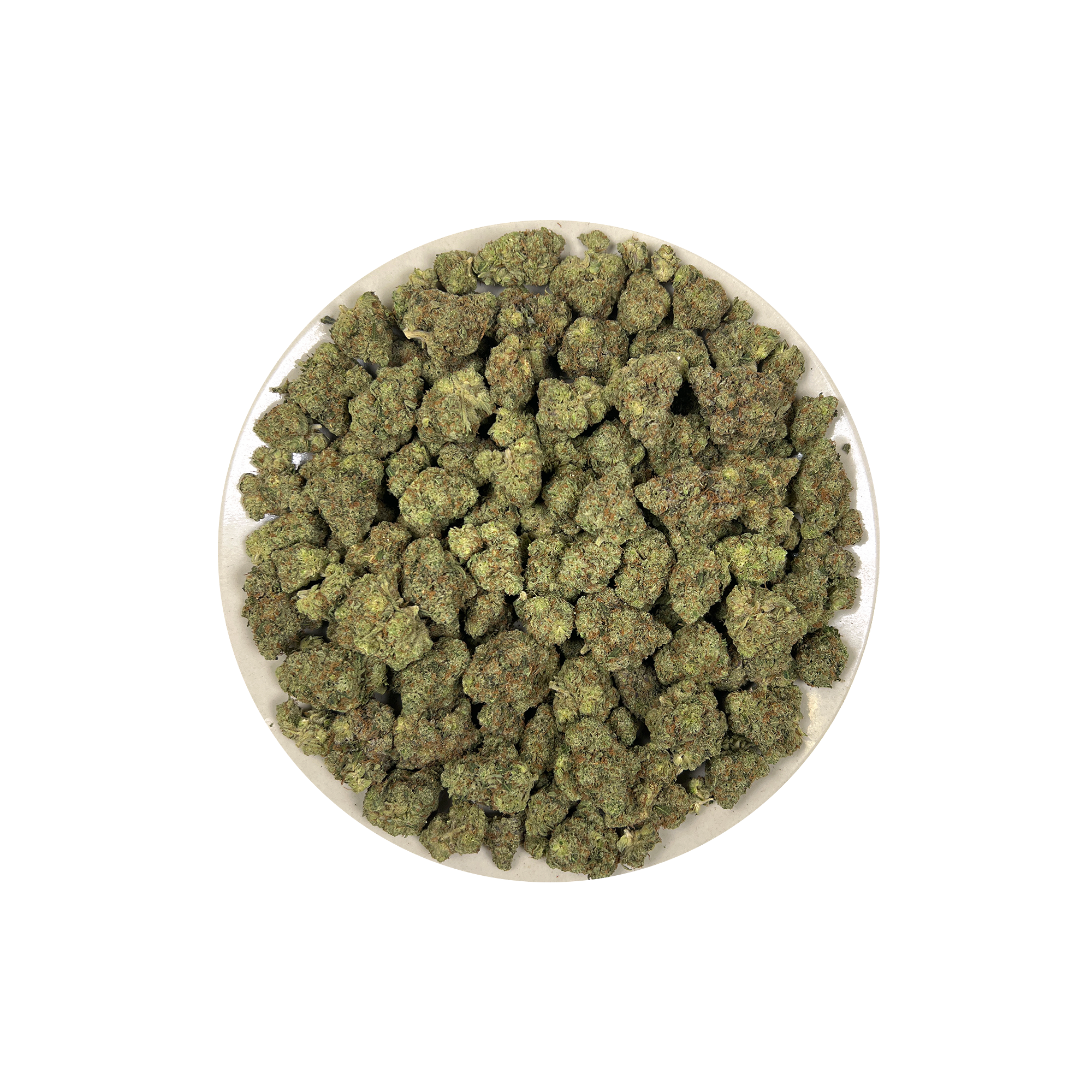 PUFFY Chem Dawg is a balanced hybrid THCa strain with no officially verified lineage, but it’s widely regarded as a foundational genetics strain that inspired fuel-forward hybrids like OG Kush and Sour Diesel. The aroma opens with a bold wave of sharp garlic and deep pungency, layered with a heavy gassy undertone. Visually, dense forest green buds with purple hues and fiery orange pistils are coated in sticky trichomes. Consumers often report an initial euphoric cerebral rush that creates an uplifting state