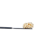 PUFFY THCa Blulato: Extract crumble using butane or liquefied petroleum gas. This type of concentrate is extremely potent, and the crumb-like consistency makes it easy to dose.