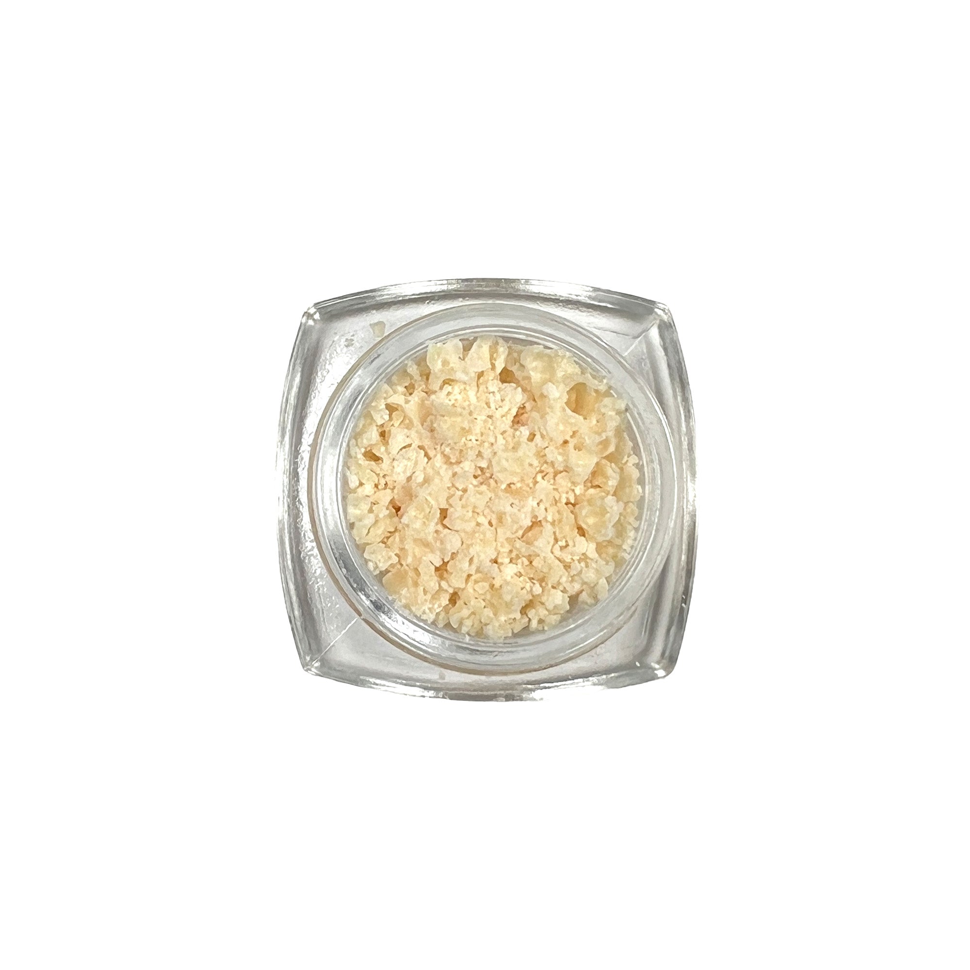 PUFFY THCa Blulato: Extract crumble using butane or liquefied petroleum gas. This type of concentrate is extremely potent, and the crumb-like consistency makes it easy to dose.