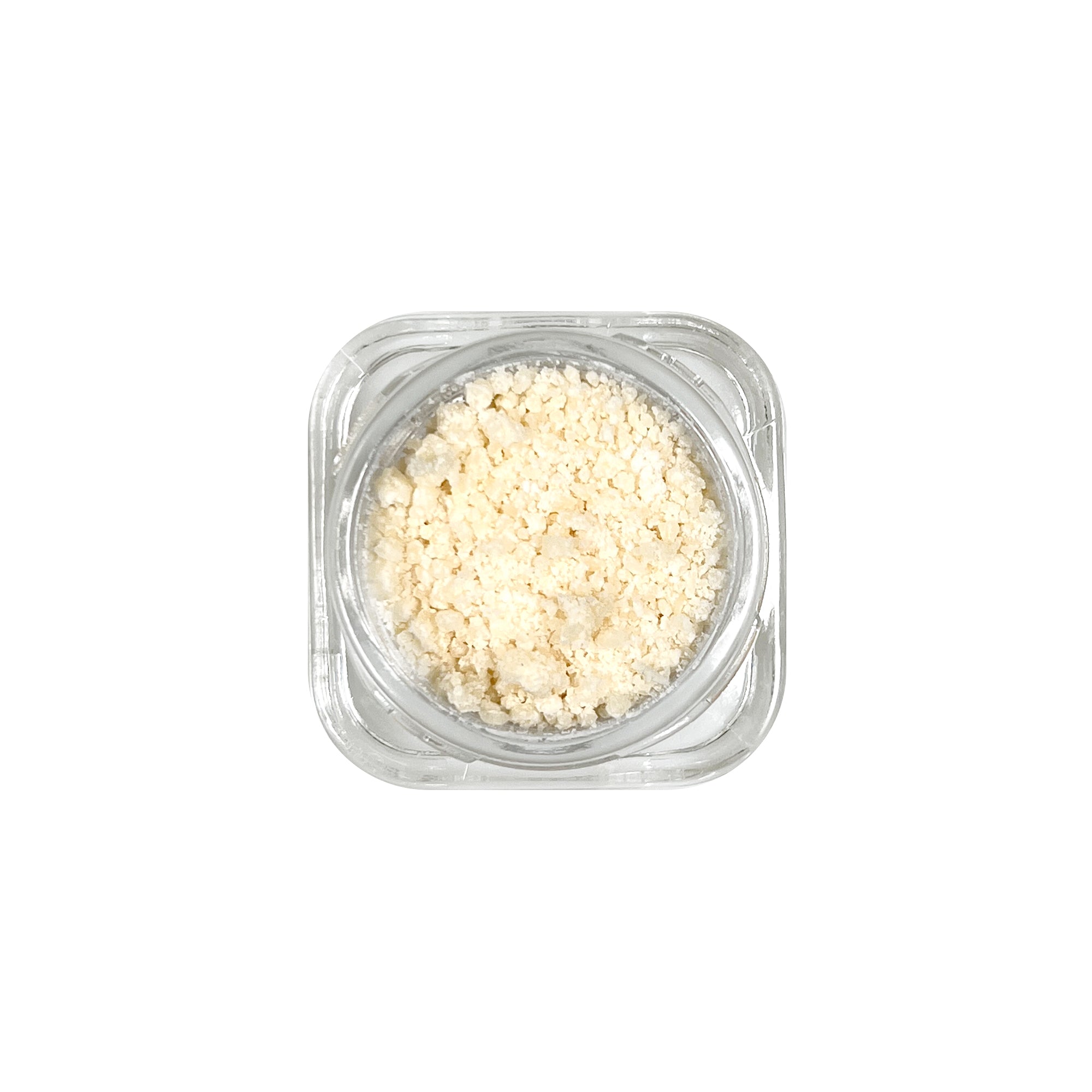 PUFFY THCa Illuminati : Extract crumble using butane or liquefied petroleum gas. This type of concentrate is extremely potent, and the crumb-like consistency makes it easy to dose.