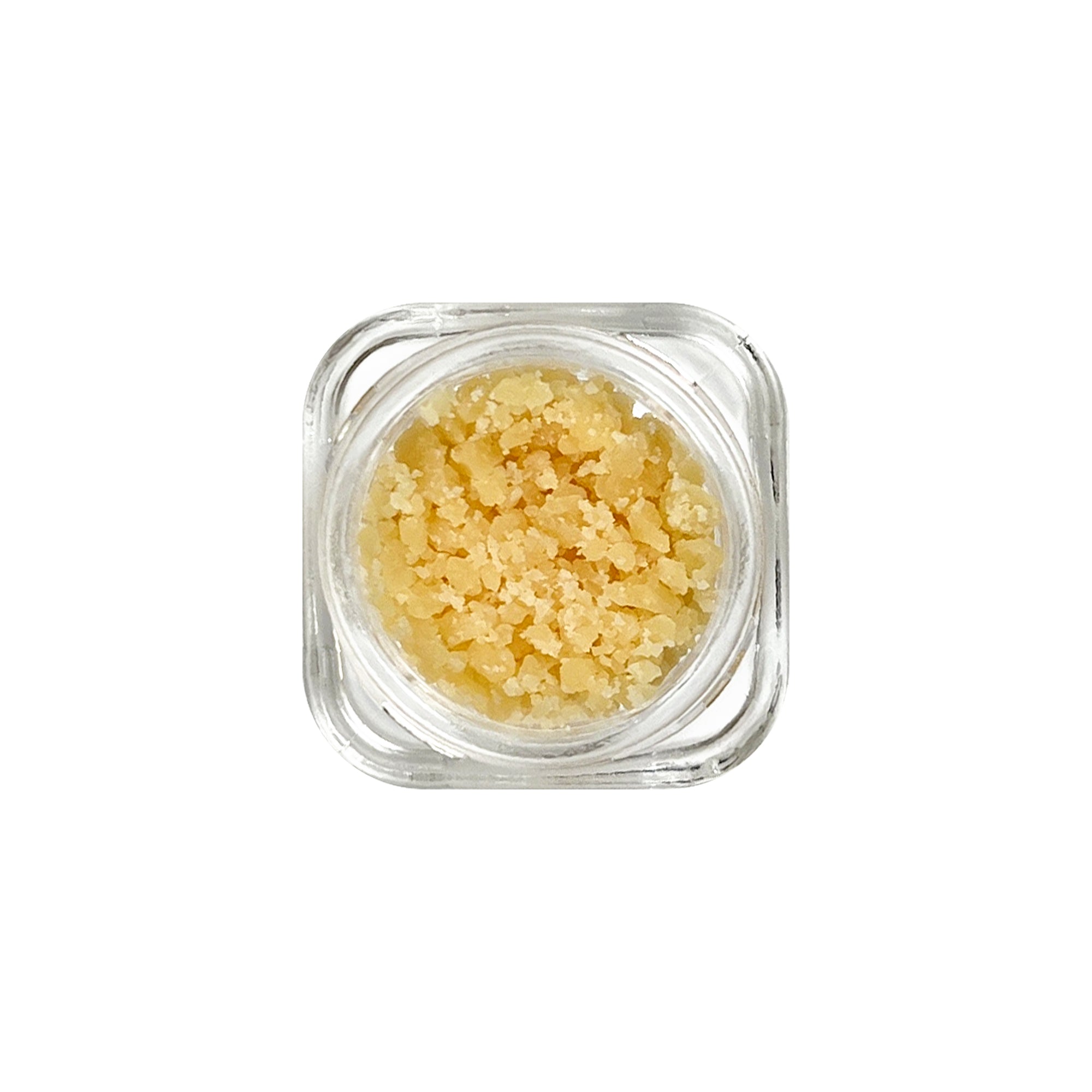 PUFFY THCa Moroccan Peaches: Extract crumble using butane or liquefied petroleum gas. This type of concentrate is extremely potent, and the crumb-like consistency makes it easy to dose.