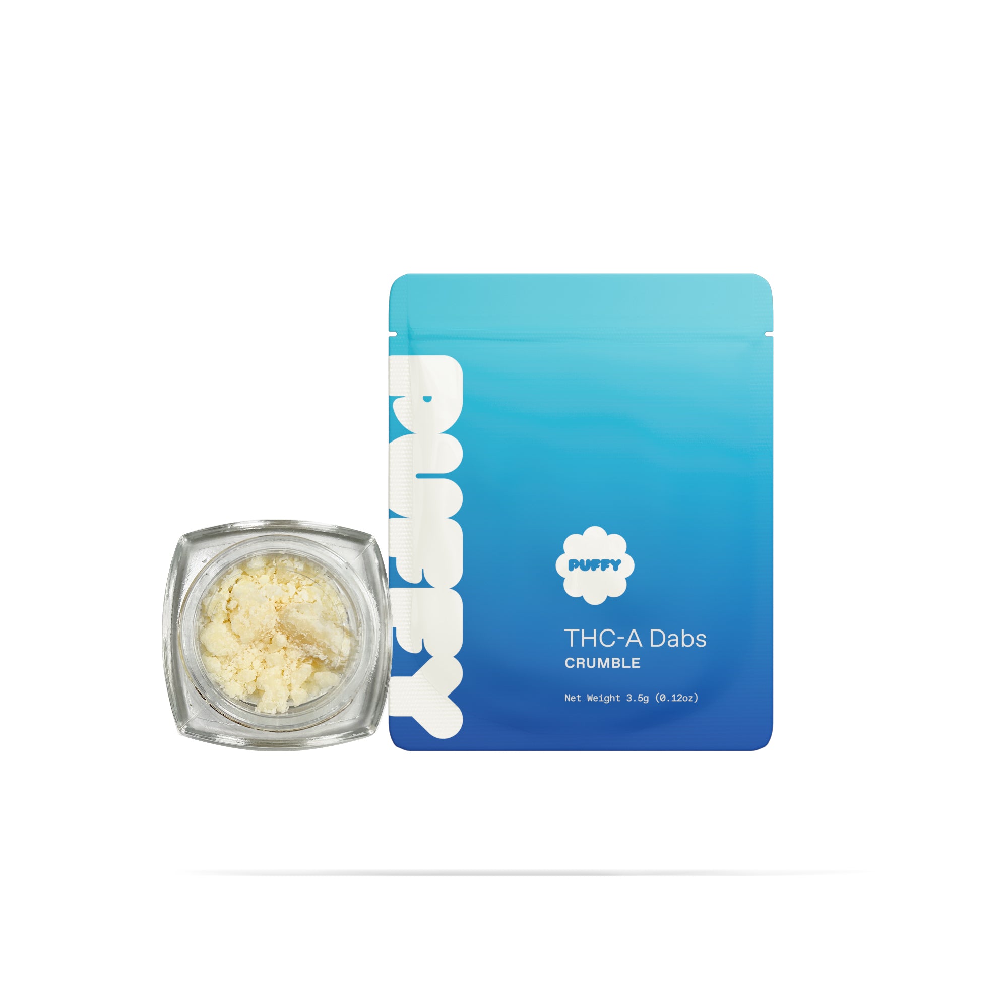 PUFFY THCa Pinata Candy: Extract crumble using butane or liquefied petroleum gas. This type of concentrate is extremely potent, and the crumb-like consistency makes it easy to dose.