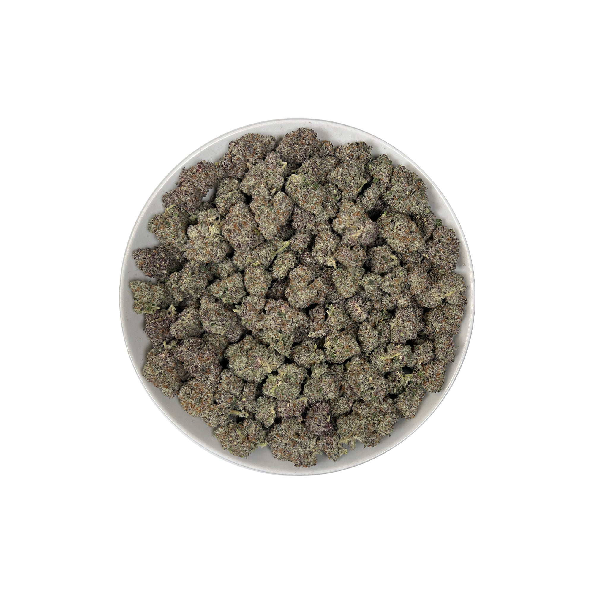 PUFFY Dante's Inferno is an indica-dominant hybrid THCa strain, born from the powerful cross of Oreoz and Devil Driver. The aroma opens with a sharp, invigorating burst of eucalyptus, layered with rich, tangy notes of cheddar and a warm, lingering hint of spices. Visually, dense bright green buds with purple hues and fiery orange pistils are coated in sticky trichomes. Consumers often report an initial uplifting cerebral euphoria with a boost in mood, creativity, and focus, followed by deep body relaxation 