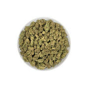 PUFFY Durban Poison is a pure sativa THCa landrace strain native to Durban, South Africa, preserved in its original, non-hybridized form. Aroma is a bold blend of zesty lime, sharp diesel, and fresh pine that creates a crisp, distinct scent. Visually, dense apple green buds with purple hues and fiery orange pistils are coated in sticky trichomes. Consumers often report feeling euphoric, motivated, focused, energetic, uplifted, and creative, often accompanied by a clear-headed sense of inspiration.