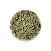 PUFFY F1 is a sativa-dominant hybrid THCa strain with genetics that have yet to be publicly revealed, leaving its true lineage unknown. The aroma combines delicate floral notes with rich, woody undertones and a bold, gassy finish. Visually, dense forest green buds with purple hues and fiery orange pistils are coated in sticky trichomes. Consumers often report feeling euphoric and uplifted, with a boost in energy and a more creative mindset.
