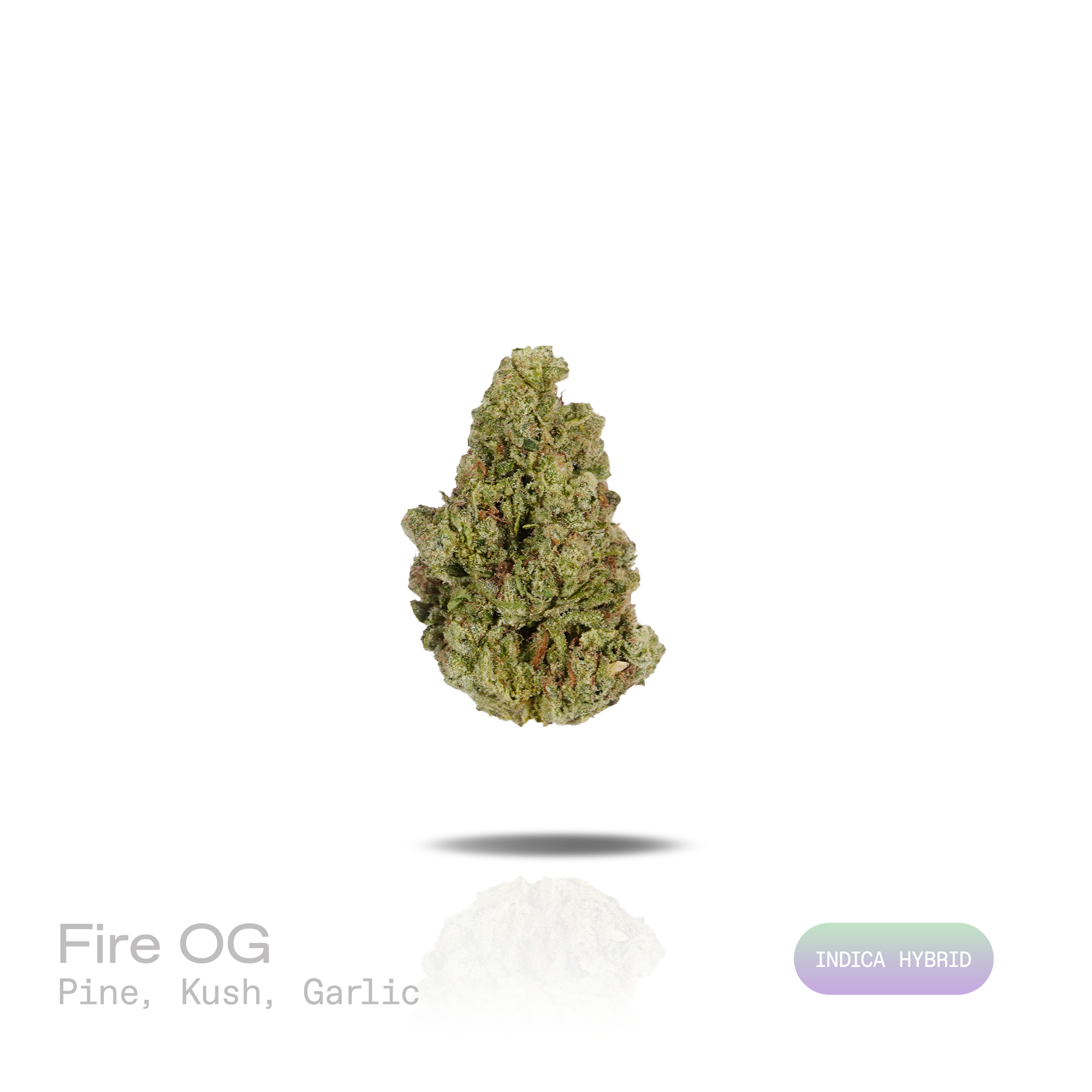 PUFFY Fire OG is an indica-dominant hybrid THCa strain resulting from the expertly blended union of OG Kush and SFV OG Kush. The aroma is a pungent blend of earthy pine and rich kush notes, finishing with a distinct touch of garlic. Visually, dense forest green buds with purple hues and fiery orange pistils are coated in sticky trichomes. Consumers often report a euphoric uplift that gradually settles into deep body relaxation, leaving them feeling calm, relaxed, and at ease.  