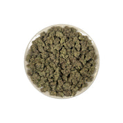 
PUFFY French Lotus is an indica-dominant hybrid THCa strain born from the celebrated genetics of Blue Lotus and FKAKL. The aroma is a bold fusion of rich tobacco, sharp gasoline, and deep, earthy dank notes. Visually, dense forest green buds with purple hues and fiery orange pistils are coated in sticky trichomes. Consumers often report an euphoric, uplifting head high accompanied by a deeply soothing body relaxation that promotes overall calm and well-being.

