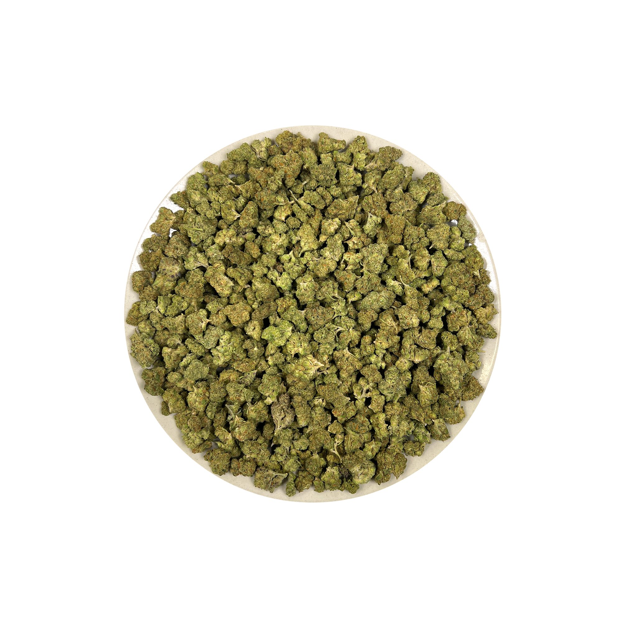 PUFFY Frosted Cherry Cookies (smalls) is a balanced hybrid THCa strain resulting from the strategic pairing of Cherry Cookies and The White. The aroma is rich and inviting, blending doughy warmth with deep woody undertones and a subtle layer of aromatic spices. Visually, dense deep forest green buds with purple hues and fiery orange pistils are coated in sticky trichomes. Consumers often report a euphoric, mood-enhancing clarity at onset, followed by a gentle easing into mental calm and stress relief, befor