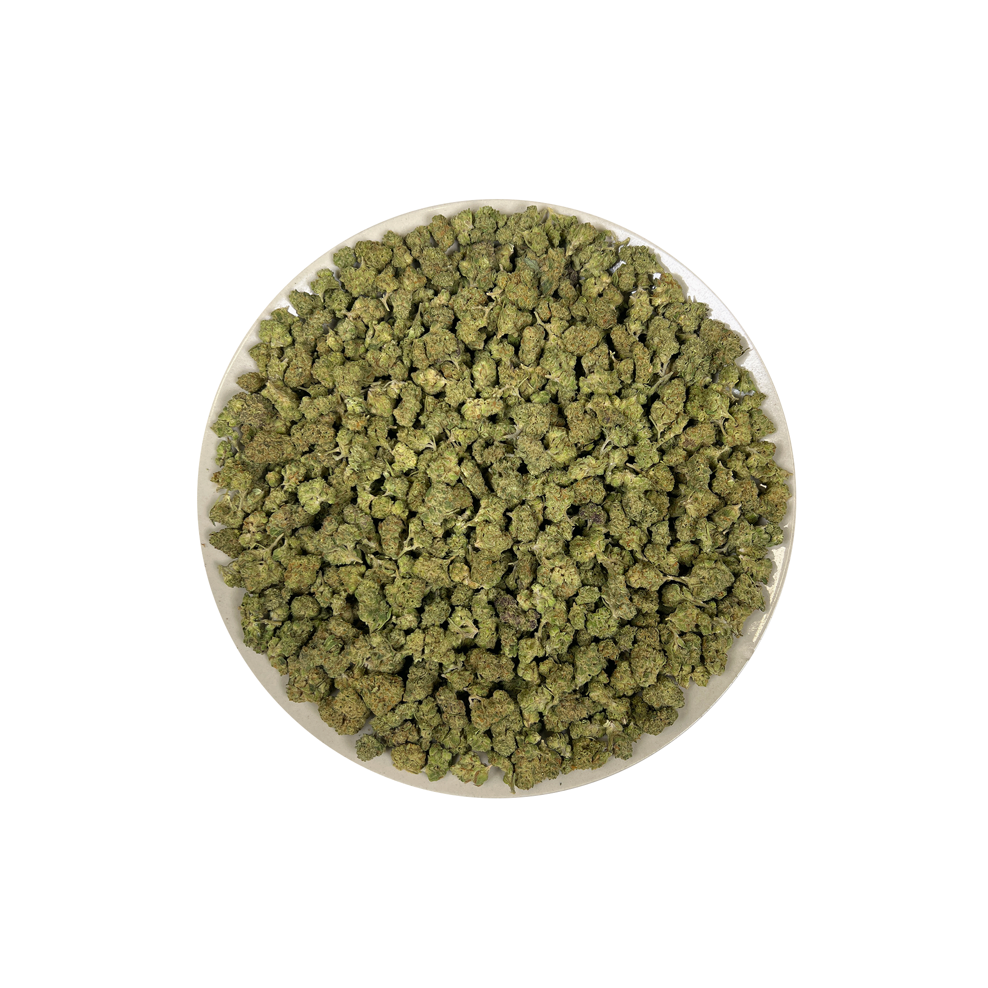 PUFFY Frosted Cherry (smalls) is a balanced hybrid THCa strain resulting from the strategic pairing of Cherry Cookies and The White. The aroma unfolds with warm, peppery spice notes, layered with fresh, green herbal undertones, and grounded by a rich, earthy woody base. Visually, dense green buds with purple hues and fiery orange pistils are coated in sticky trichomes. Consumers often report an experience of euphoric, content, and deeply relaxed sensations accompanied by an uplifted mood. 