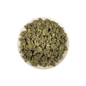 PUFFY Funky Runtz is a balanced hybrid THCa strain whose exact genetics remain unconfirmed, leaving its true lineage unknown. The aroma is a delightful blend of sweet candy and rich creamy notes, rounded out by a smooth, fruity finish. Visually, dense deep forest green buds with purple hues and fiery orange pistils are coated in sticky trichomes. Consumers often report euphoric effects that bring mental clarity, fuel creativity, and promote peaceful relaxation. 
