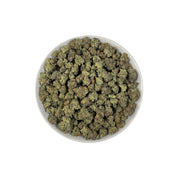 PUFFY Garlic Bud is a balanced hybrid THCa strain, an Afghani Indica landrace is celebrated for its pure traditional Afghan lineage showcasing the robust, earthy traits that define its legendary genetics. The aroma features sharp, savory notes of onion, grounded by earthy undertones and a bold, pungent character. Visually, dense green buds with purple hues and fiery orange pistils are coated in sticky trichomes. Consumers often report an initial cerebral uplift with euphoria, elevated mood, and heightened c