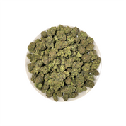 PUFFY Gas & Glue is a balanced hybrid THCa strain born from the powerhouse genetics of The White, Girl Scout Cookies, and GG4. The aroma opens with bold gassy notes, layered with pungent fuel undertones and finished by a rich, earthy tobacco character. Visually, dense forest green buds with purple hues and fiery orange pistils are coated in sticky trichomes. Consumers often report a euphoric, soothing sensation, accompanied by a balanced blend of cerebral uplift and full-body relaxation that leaves them fee