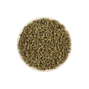 PUFFY Gelato Cake (smalls) is an indica-dominant hybrid THCA strain resulting from the expertly blended union of Gelato #33 and Wedding Cake. The aroma is a rich blend of peppery spice, doughy warmth, and subtle sweet undertones that come together for a smooth, balanced profile. Visually, dense deep forest green buds with purple hues and fiery orange pistils are coated in sticky trichomes. Consumers often describe the effects as euphoric and uplifting at onset, promoting mental clarity and a happy, mood-boo