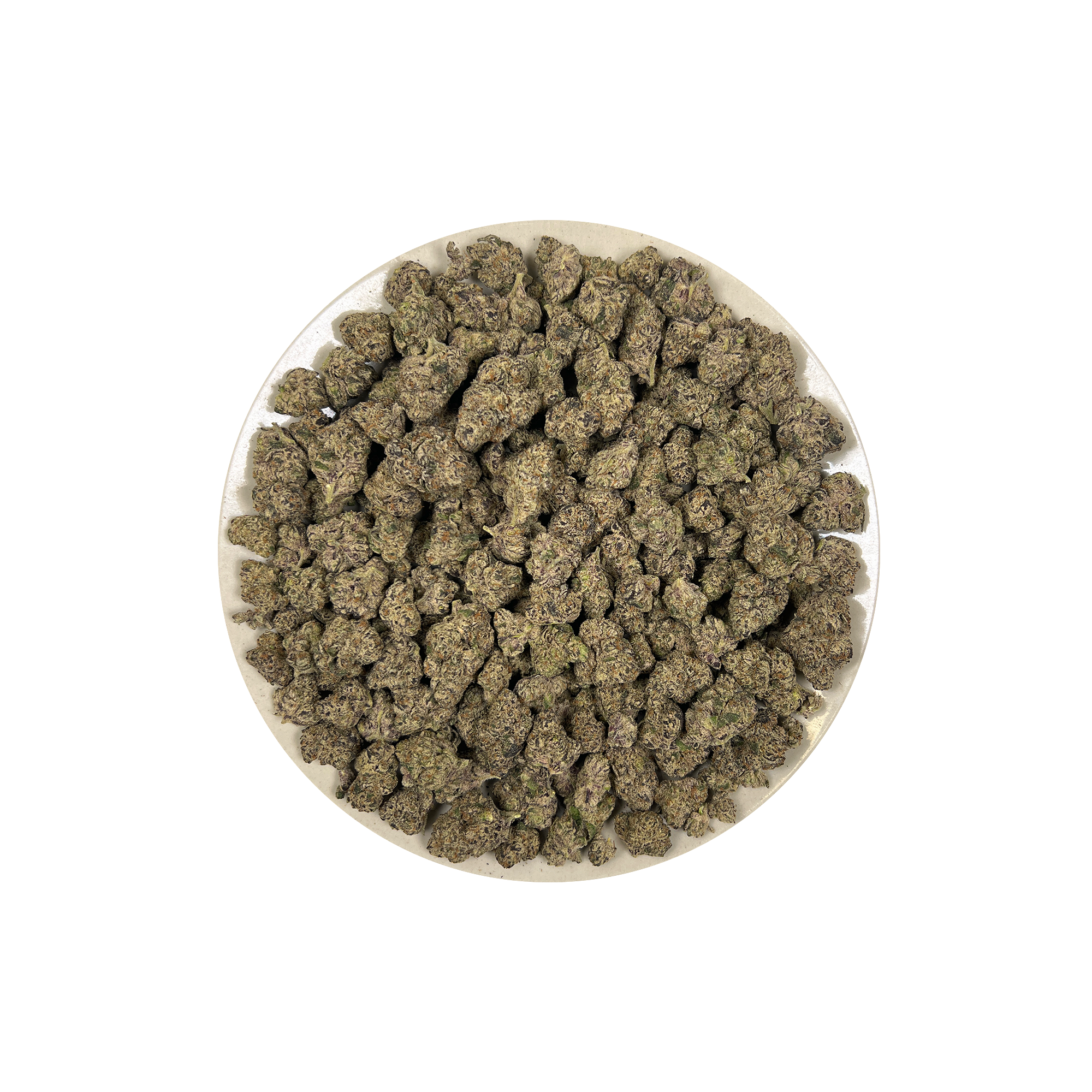 PUFFY Gelato Pop is an indica-dominant hybrid THCa strain created by selectively blending Gelato and Triangle Kush. The aroma is a bold fusion of gassy sharpness, ripe fruity sweetness, and layered herbal undertones. Visually, dense forest green buds with purple hues and fiery orange pistils are coated in sticky trichomes. Consumers often report an uplifting blend of euphoria, soothing relaxation, elevated mood, effective stress relief, and calming anxiety-reducing effects. 