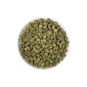 PUFFY Gelonade is a sativa-dominant hybrid THCa strain created by crossing Lemon Tree with Gelato #41. The aroma is a vibrant mix of ripe strawberries, intertwined with gassy undertones and delicate floral notes, creating a sweet, tangy, and slightly intoxicating scent profile. Visually, the buds have a dense, grape-like structure, showcasing lime-green tones with purple hues and orange pistils, all coated in glistening trichomes. Consumers often report a bright, uplifting experience with a clear-headed cer