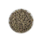 PUFFY Grape Gelato is an indica-dominant hybrid THCa strain, born from the renowned fusion of Grape Kush and Gelato #33. The aroma is a delightful blend of sweet grape, juicy tropical fruits, and a playful candy-like essence that instantly entices the senses. Visually, dense green buds with purple hues and fiery orange pistils are coated in sticky trichomes. Consumers often report a euphoric, energetic, and happy high that encourages lighthearted conversation and social ease while delivering a relaxing, moo