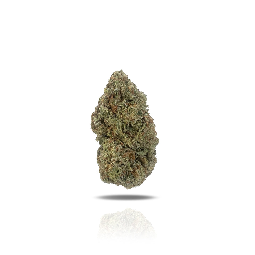 PUFFY THCa Grape Slushie is a fruity and flavorful hybrid born from a cross between Burmese Kush and a combination of Sour Diesel x Burmese, giving this sativa-dominant strain its sweet, grape-like aroma and deep purple hues. Grape Slushie is known for its uplifting effects and inducing creativity, providing a burst of inspiration while keeping the mind clear. Common reported effects include feelings of euphoria, stress relief, and clear focus, making it ideal for attentive activities or enjoying creative b