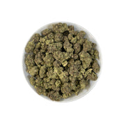 PUFFY Grape Sundae is a well-balanced hybrid THCa strain born from the flavorful cross of Sundae Driver and Grape Pie Bx. The aroma unfolds with sweet cake notes layered with smooth vanilla and a subtle hint of ripe grape, creating a rich and indulgent profile. Visually, the buds are stunning showcasing deep violet and emerald green hues, generously coated in a frosty layer of trichomes. Consumers often report a euphoric uplift paired with enhanced creativity and focus, followed by a soothing body relaxatio