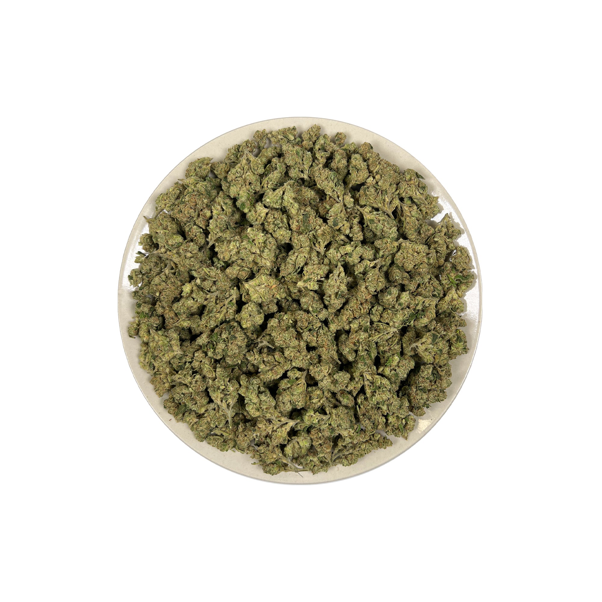 PUFFY Green Goblin is a sativa-dominant hybrid THCa strain crafted from the standout genetics of Skunk #1 and Afghani. Aroma opens with a rich nutty base, lifted by cool mint and finished with a subtle savory hint of fresh onion. Visually, dense forest green buds with purple hues and fiery orange pistils are coated in sticky trichomes. Consumers often report a euphoric, uplifted mood accompanied by enhanced focus, heightened mental sharpness, and a surge of creative inspiration. 