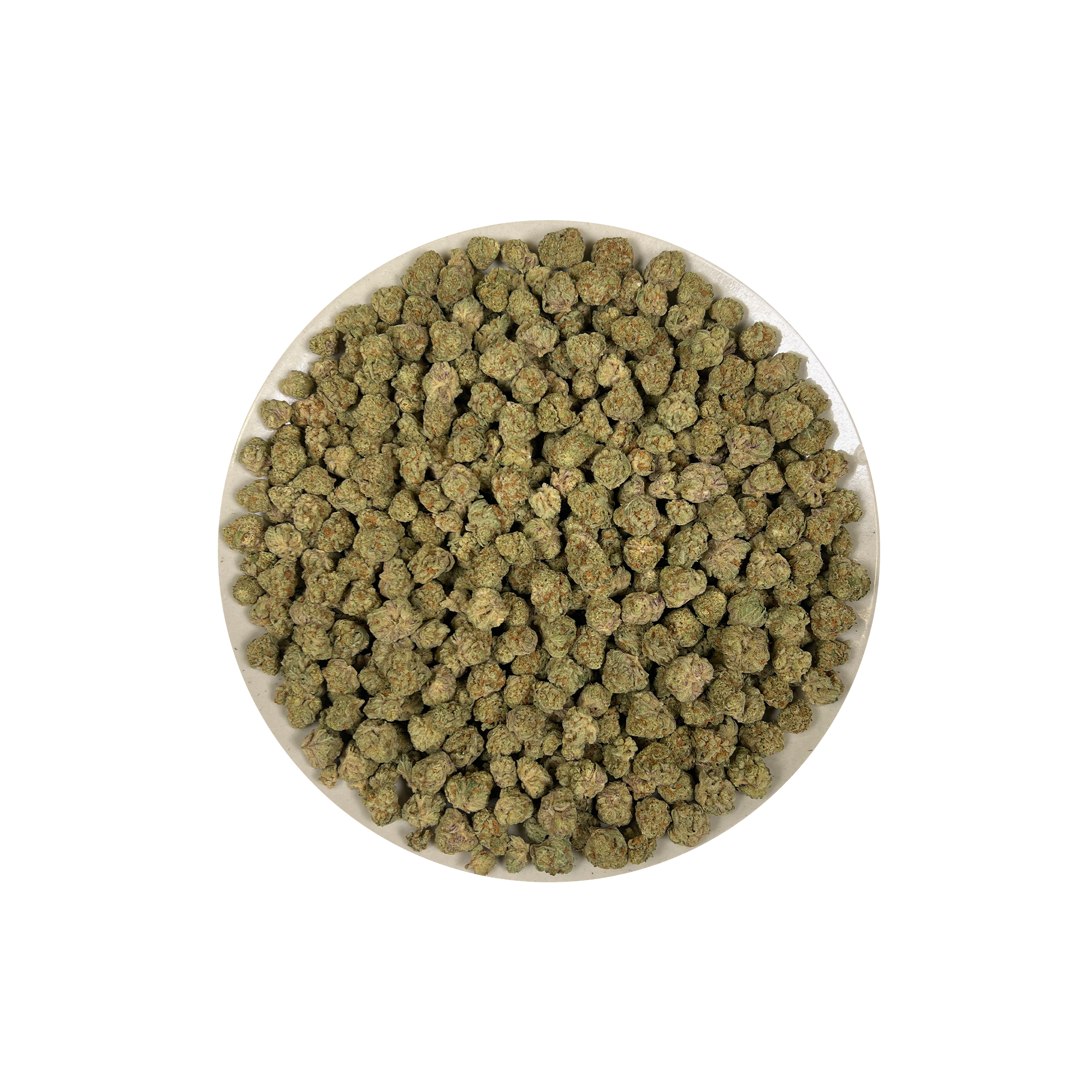 PUFFY Guava Punch (smalls) is an indica-dominant THCa strain created from the exotic blend of Double Guava and Nancy Marie Punch. The aroma unfolds with lush, ripe mango sweetness, tropical guava richness, and bright, juicy pineapple notes. Visually, dense forest green buds with purple hues and fiery orange pistils are coated in sticky trichomes. Consumers often report a euphoric, relaxed body high along with heightened positivity, reduced tension, and an enhanced appetite. 