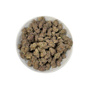PUFFY Gwala is a balanced hybrid THCa strain created by crossing Rainbow Beltz and Moonbow. The aroma bursts with fruity notes layered with zesty orange peels and a bold gassy undertone, creating a vibrant and invigorating scent profile. Visually, dense buds draw the eye with vivid greens, deep purples, and fiery oranges, all wrapped in a sparkling blanket of resinous trichomes. Consumers often experience a balanced high that lifts the mood with euphoria and mental clarity before easing into calming physica